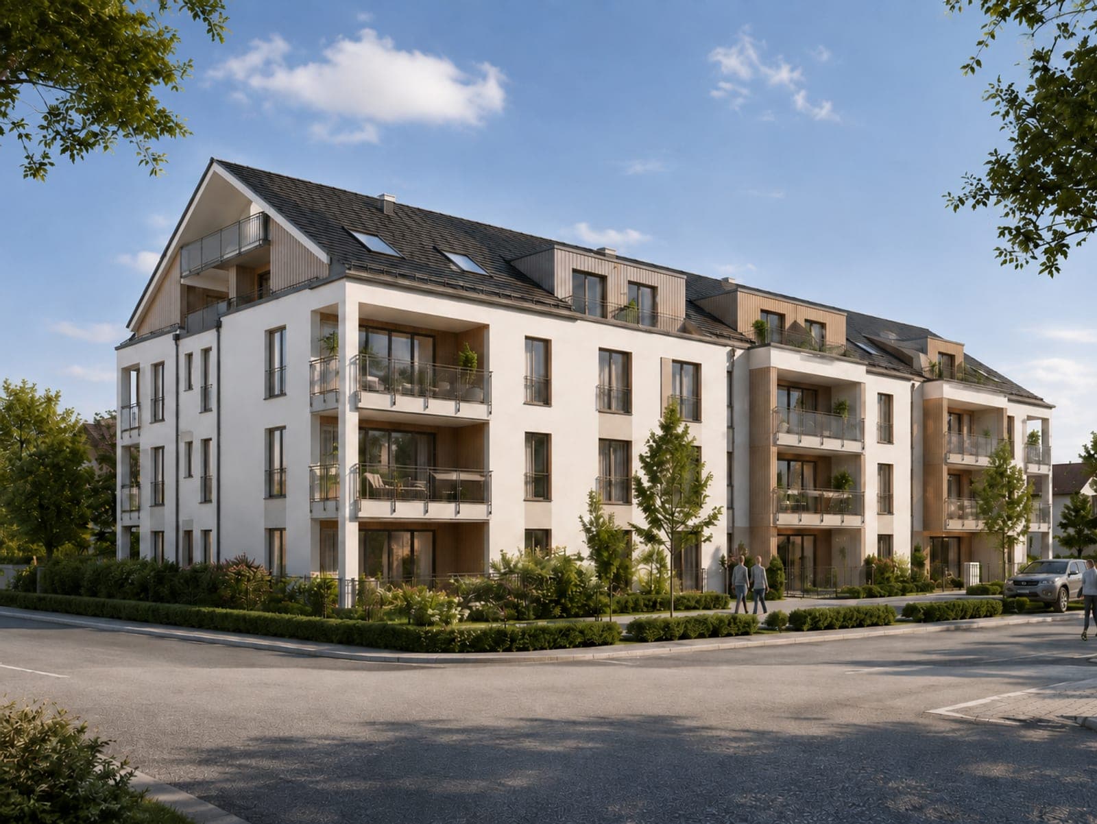 Hachinger Terrassen – 20-Parteienhaus in Oberhaching